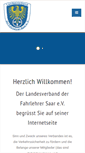 Mobile Screenshot of fahrlehrerverband-saarland.de